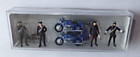 Carabinieri (5) & Motorcycles (2) Exklusive Ho  Figur Set Preiser 10175