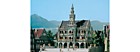 1:160 VOLLMER 7761 Grossstadt-Rathaus im Maßstab 1:160 für Spurweite N....was wäre München ohne sein Rathaus direkt am Viktualien-Markt.Rathaus-Bausatz im gotischen Baustil.: 140mm x 90mm x 185mm